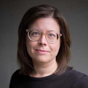 Porträtt på Elisabeth Qvarnström