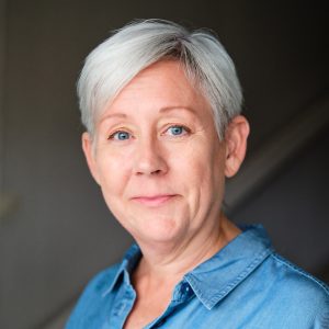 Porträtt på Stina Carlsson